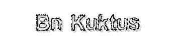 Bn-Kuktus font